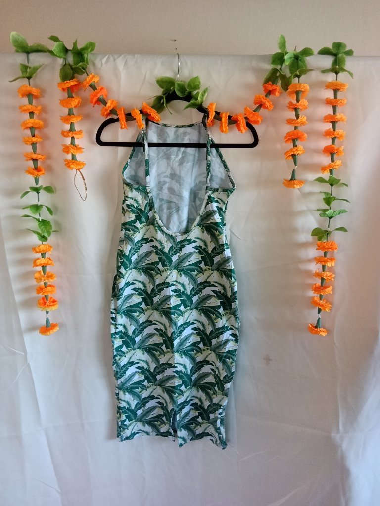 Manners London Nata Dress In Green Banana Leaf - M/L — image 2 of 4